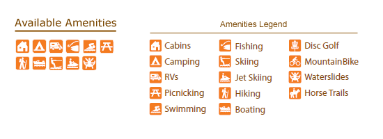 amenities at Okatibbee Reservoir